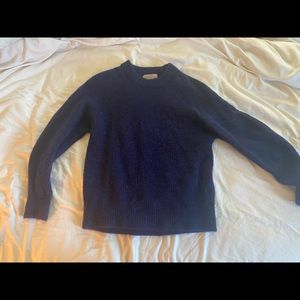 Everlane - Alpaca Crew Sweater in cobalt. Size S. Fits XS-L depending on fit.